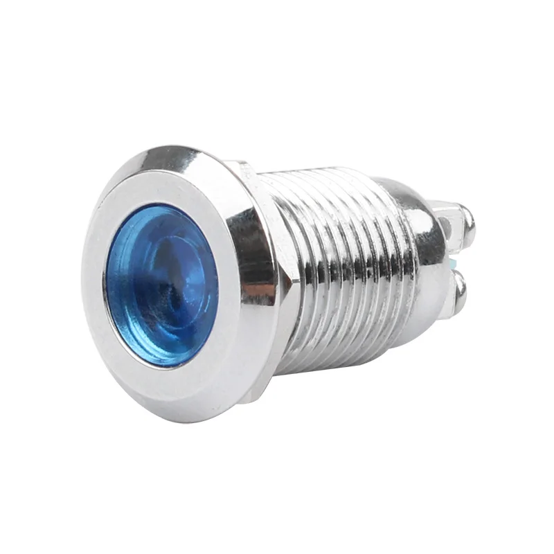 12mm signal lamp led 6V12V24V36V48V110V220V explosion-proof signal lamp indicator light