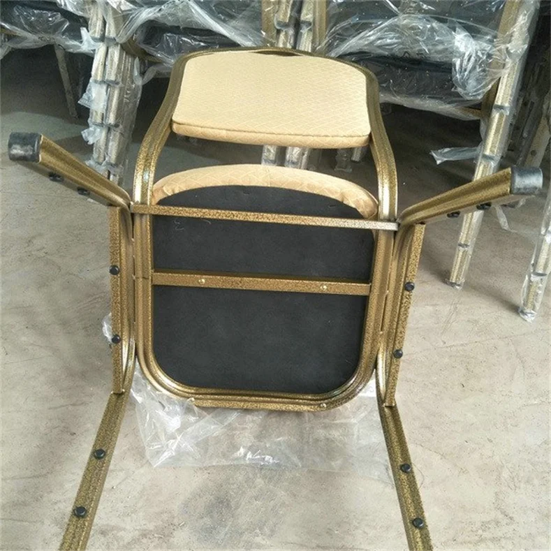 Wholesale Hotel Conference Room Dining Hotel Furniture Rental Used Stackable Aluminium Event Wedding Banquet Event Chair