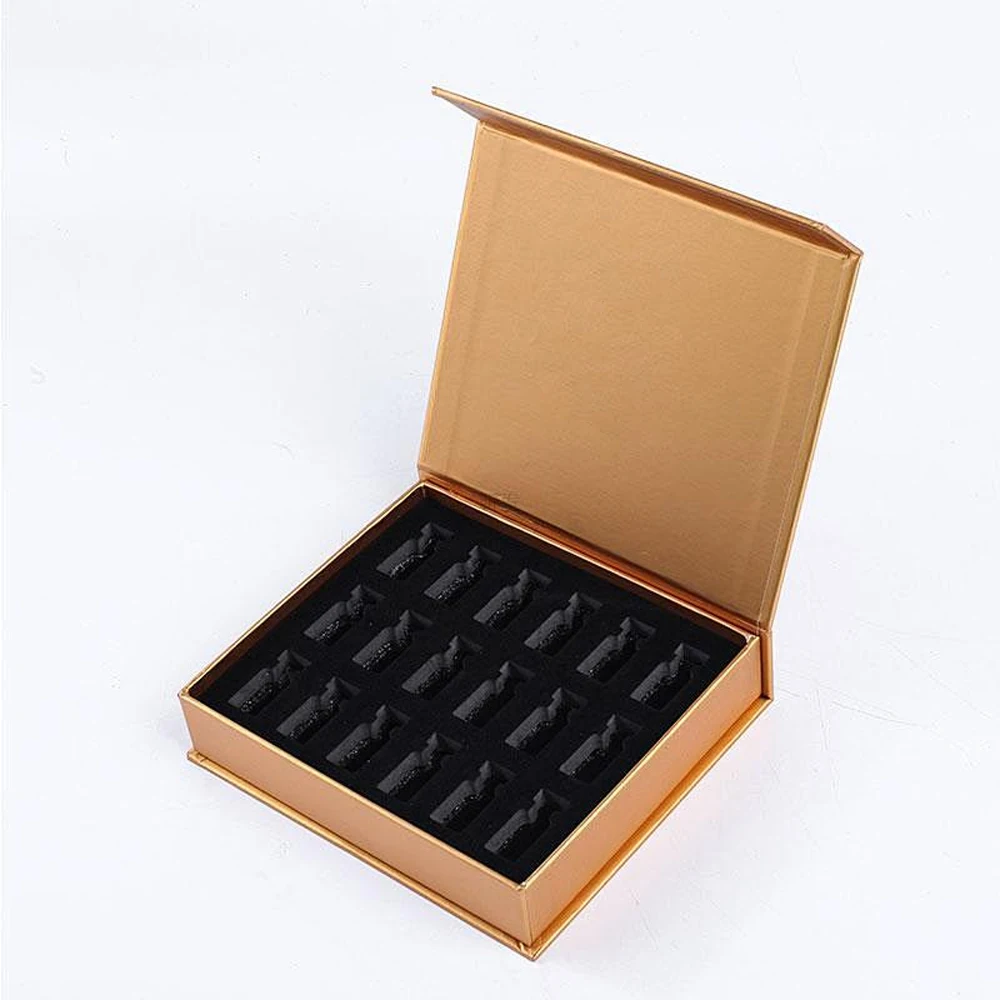 Магнитные коробки поставщик для логотипа на заказ бесплатный образец печати складной счетчик картонная Роскошная упаковочная коробка