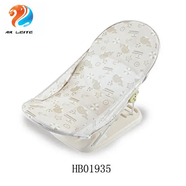 OEM Factory Cheap Price Newborn Infant  Portable Net Safety Baby Baths Support Chair Folding Bathing Cradle Bath Chair Baby