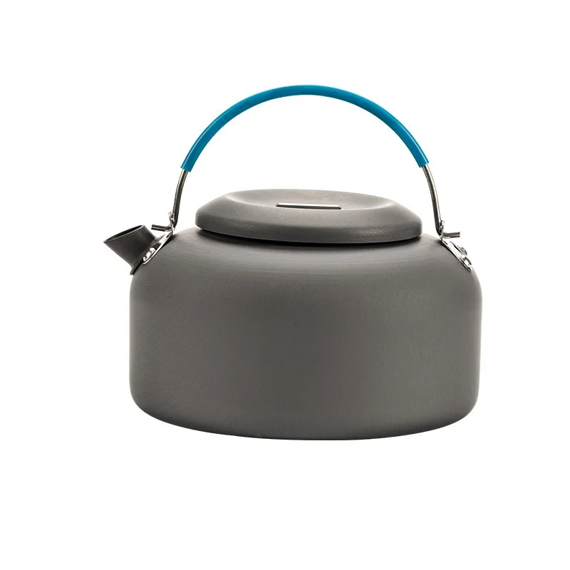 Camping Water Kettle 800ml 1400ml Alloy Teapot Light Weight Coffee Cooking Kettle