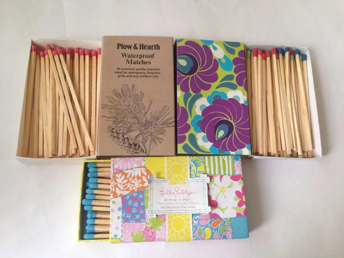 Christmas Promotional Gift Match Fireplace Fire Long Match 280 pcs BBQ Match