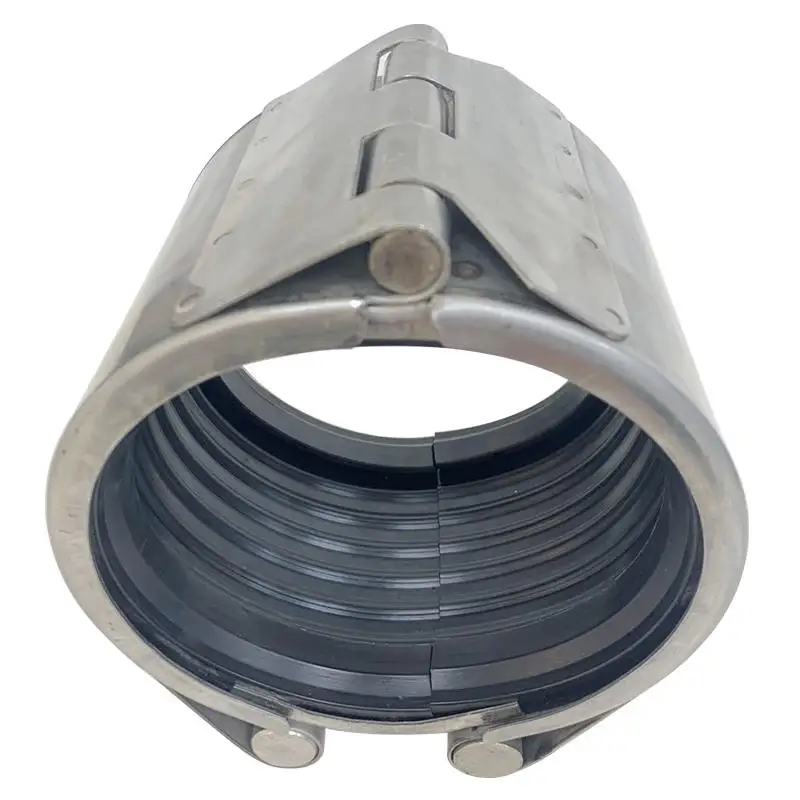 FCH Repair Gear Ring Flexible Ss304 Stainless Steel Plastic Water Pipe Joint Leakage Repair Clamp