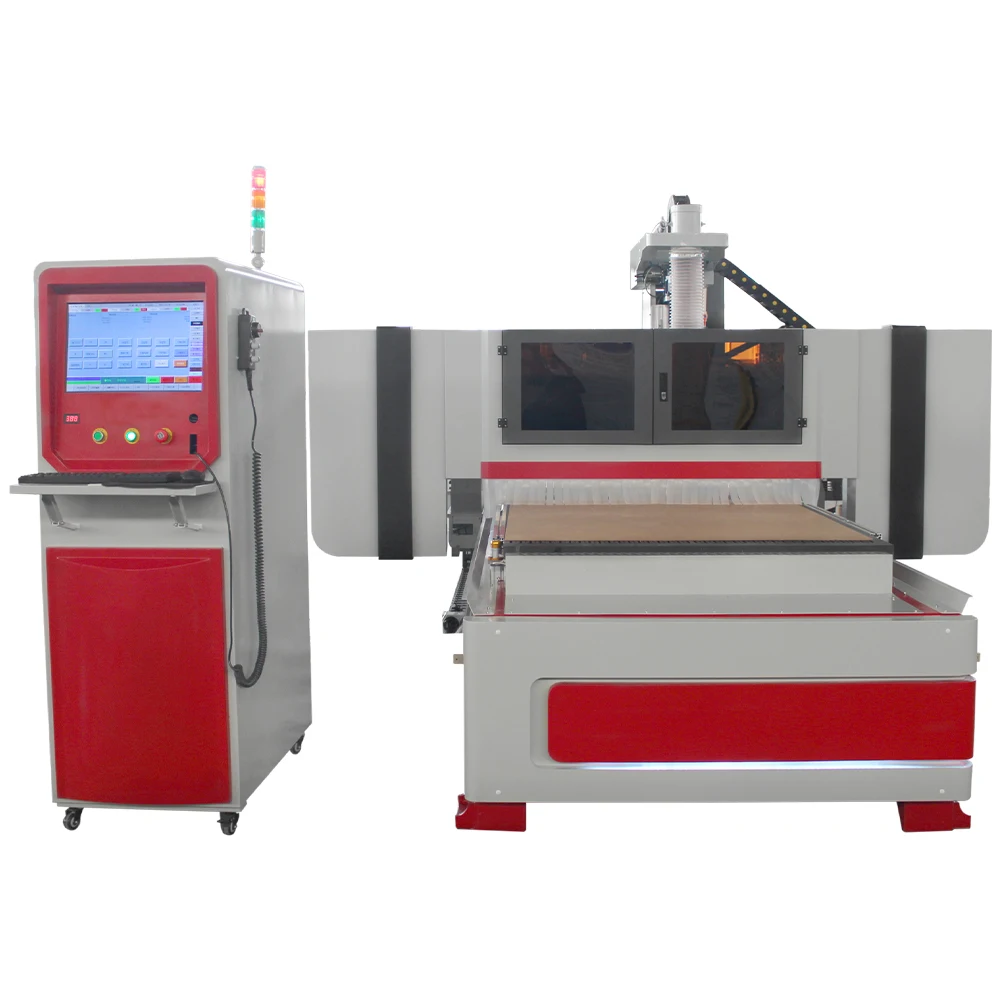 2024 новый дизайн JCUT CNC-1325/2030/13283 оси серводвигатель CNC маршрутизатор машина для деревообработки