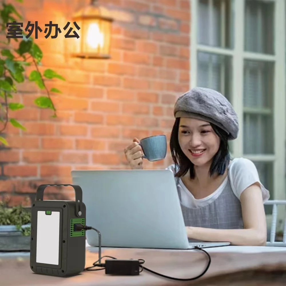 Wholesale fast Charger 80W large capacity Solar Power Station Portable Power Generator for Camping AC/DC Type C Output OEM/ODM