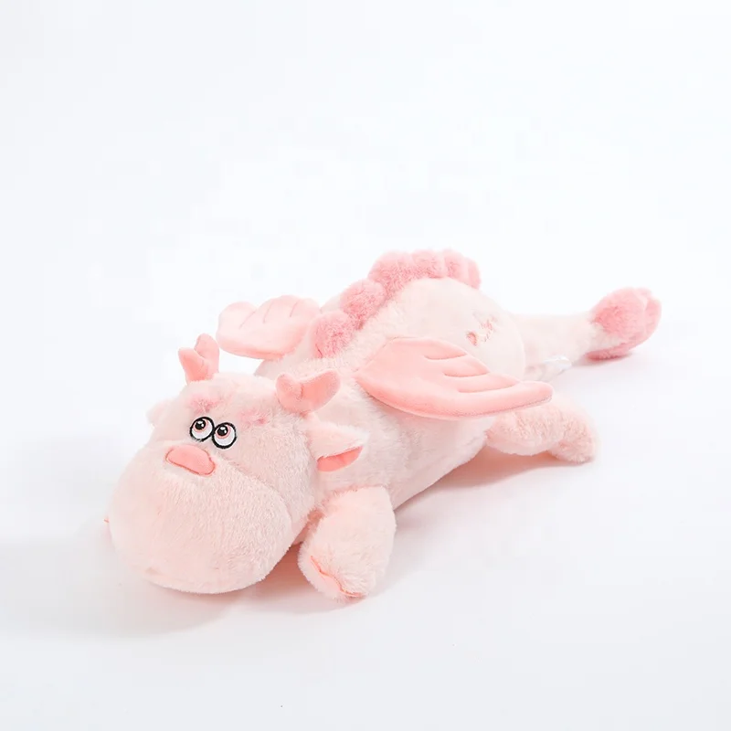 Custom cute soft comfortable plush toy like a flying dragon can be used as a gift