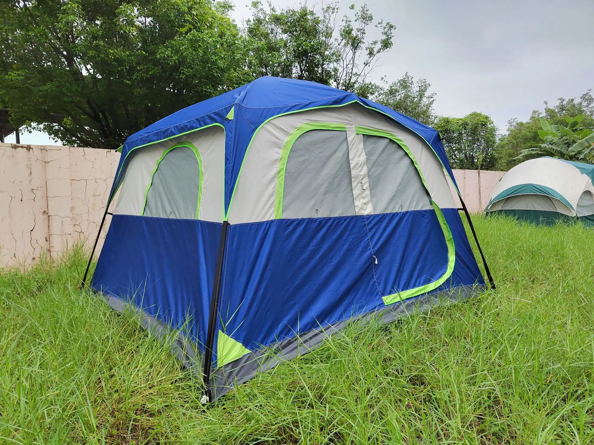 Wholesale Outdoor Camping Equipment from Source Manufacturers Four Seasons Family Tent and Oxford Fabric Dinner Barbecue Gear