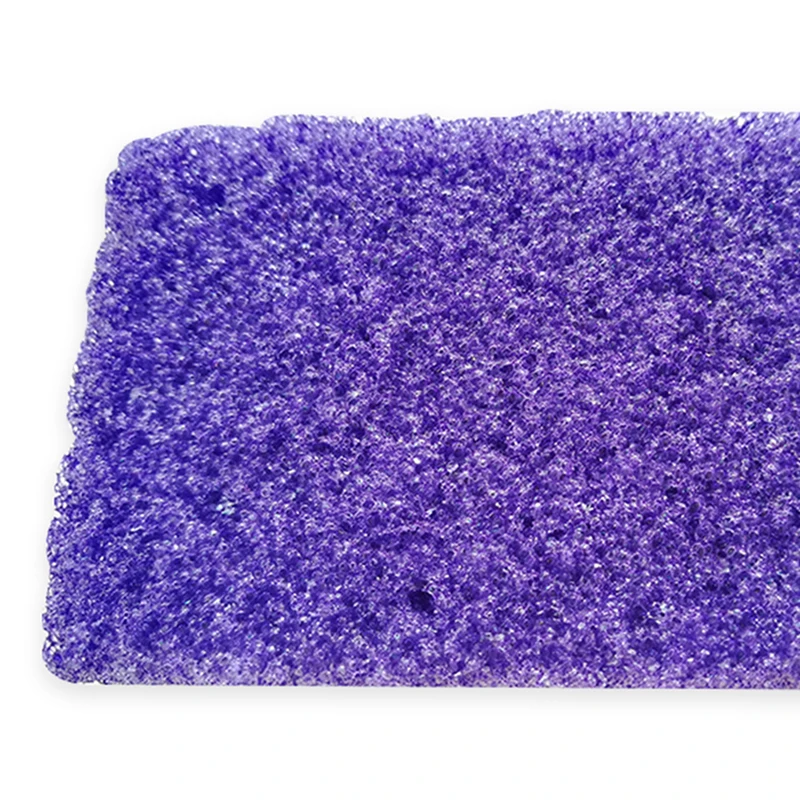 Wholesale purple yellow disposable pedicure pumice stone for feet hard skin callu