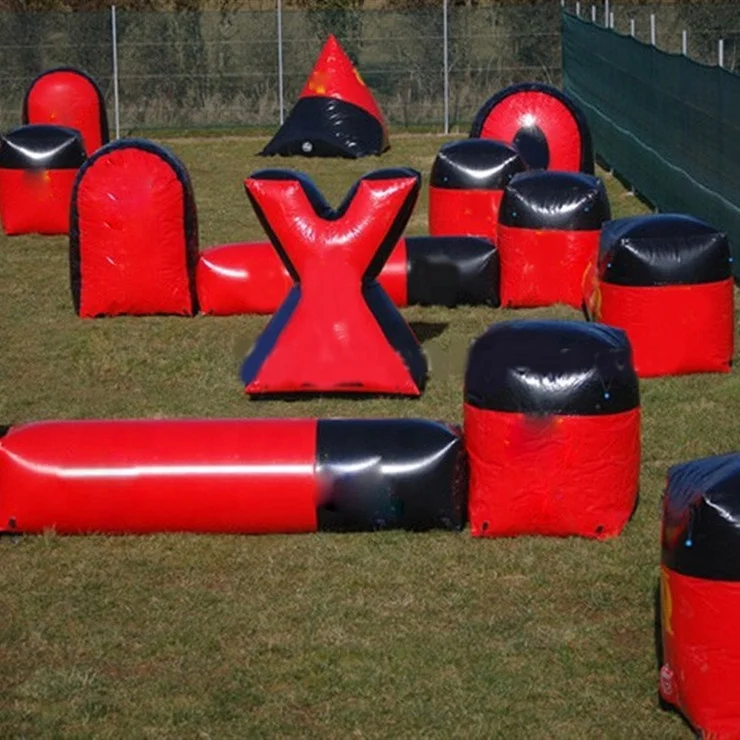 Inflatable Shooting Paintball Bunkers Arena Field Accessories