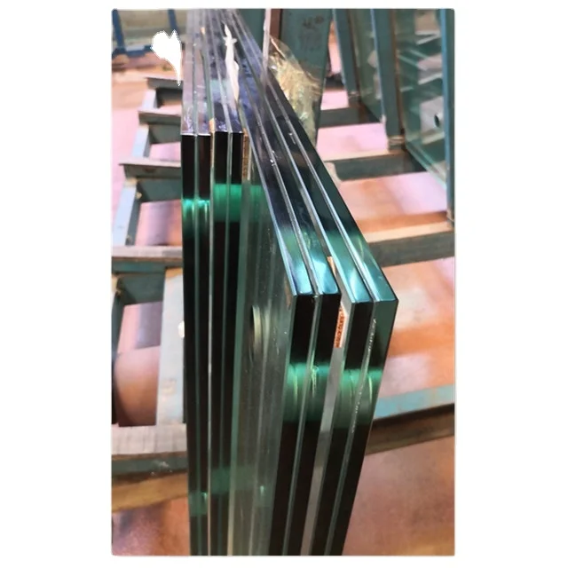laminated glass 5+5 6+6  8+8 10+10 thickness PVB SGP clear tempered laminated glass