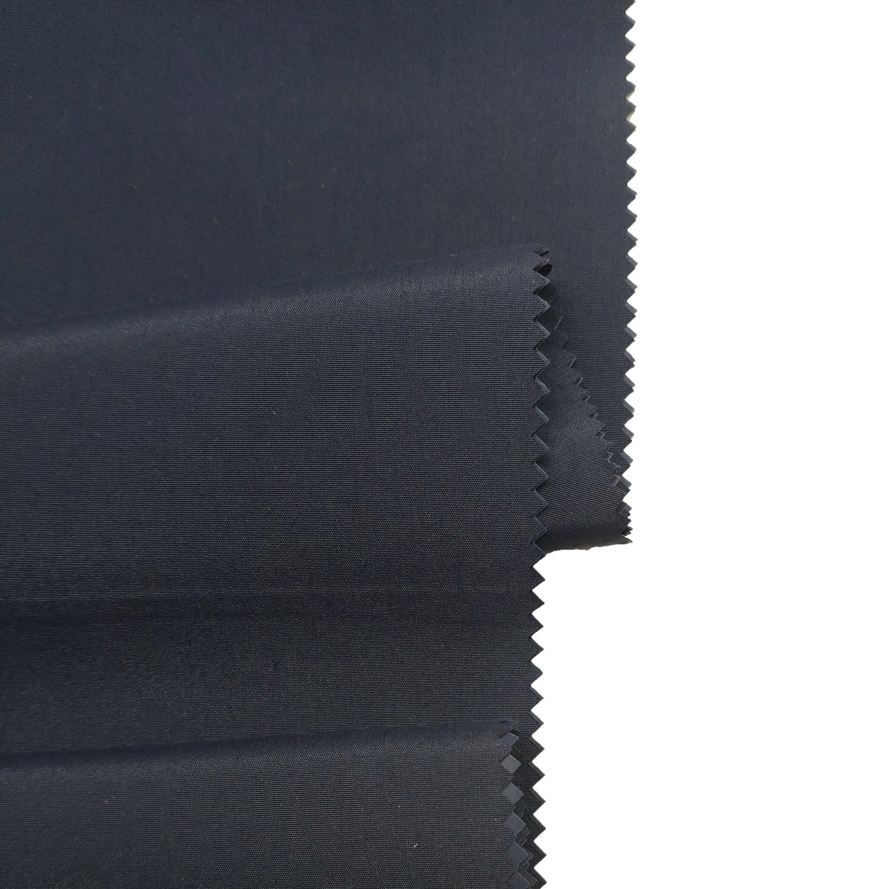 Простая персиковая матовая 100% переработанная полиэфирная фабрика 75D * 150D для палатки из хлопка