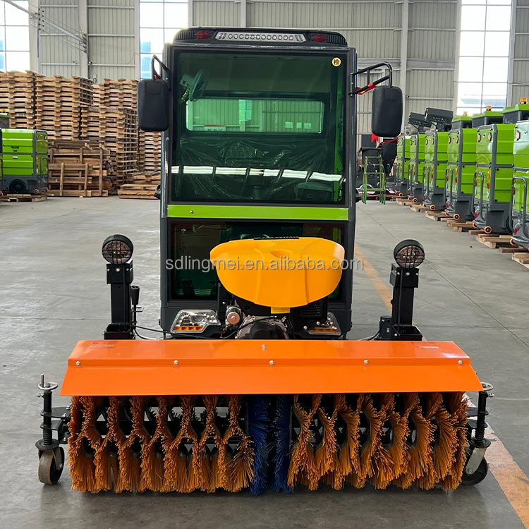 Easy To Move Snow Cleaning Machine Snow Sweeper Hot Sale Road sweeper