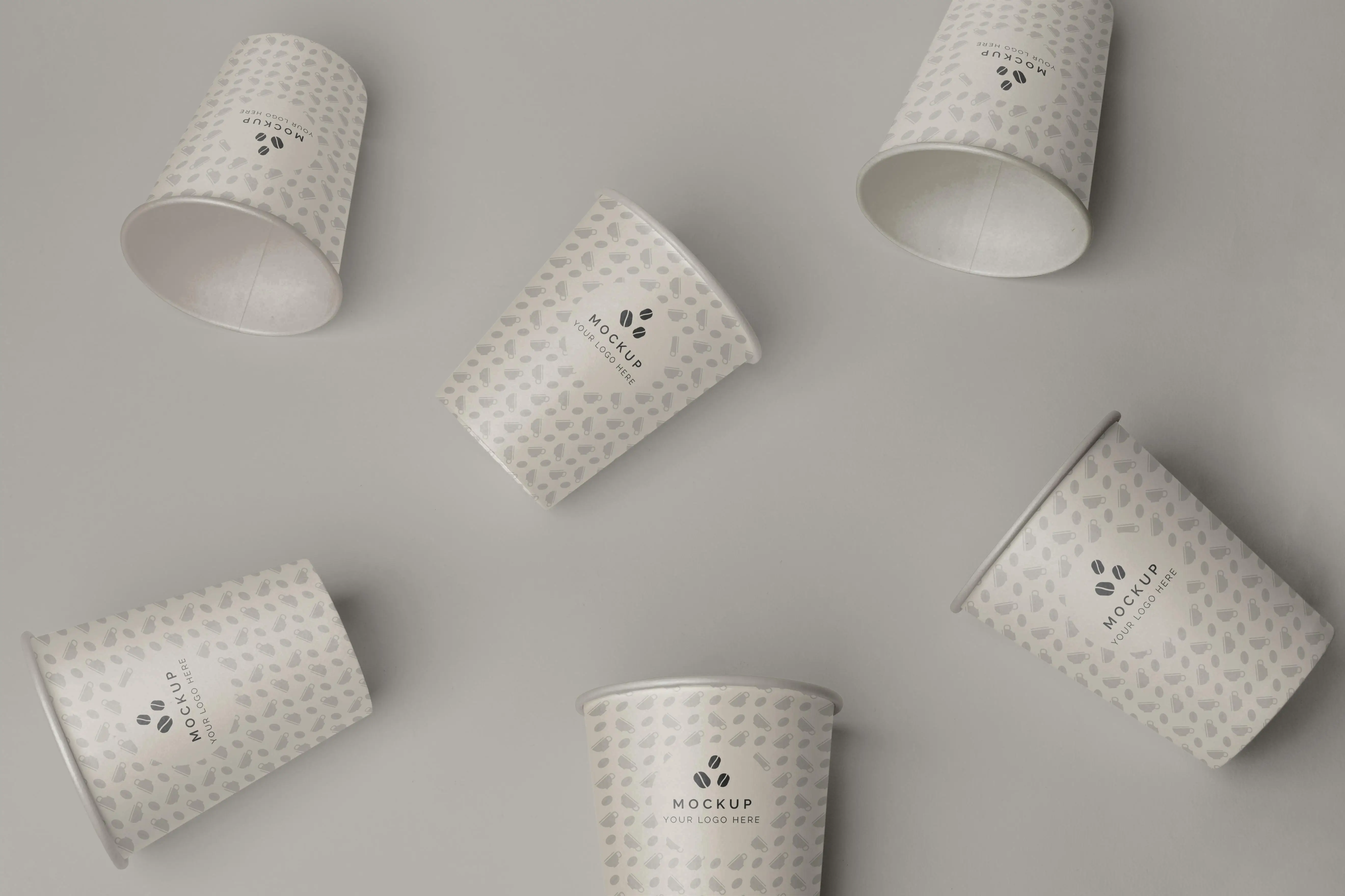 Disposable Custom Double Wall Paper Coffee Cups Accept 8/12/16/20oz Paper Cup for Coffee and Hot Drinks