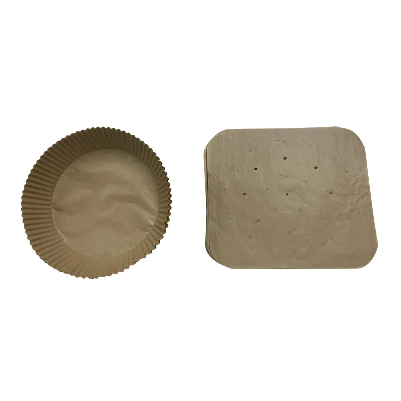 Disposable Safe Cookie Tray 10 Inch Nonstick Square Perfect Round Parchment Liner Baking Cooking Dim Sum Paper For Air Fryer