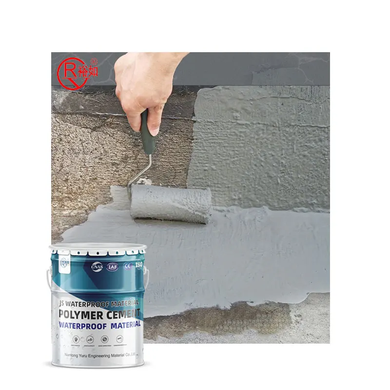 YURU Polymer Concrete Waterproof Powder Roof Waterproof Coating JS  Cement Waterproofing Paint
