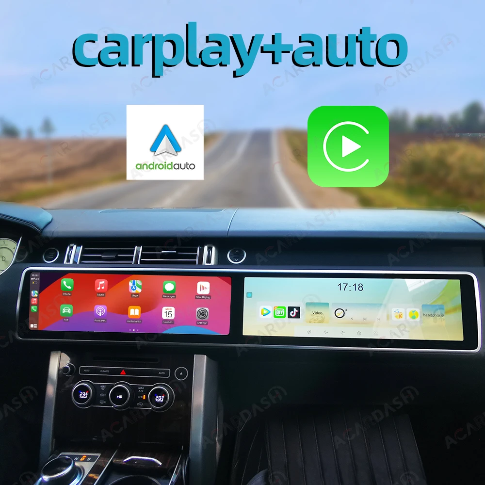 ACARDASH 2024 Android Radio Range Rover Vogue L405 Sport L494 Android 2013-2017 Car Auto Stereo Multimedia Navigation Head unit