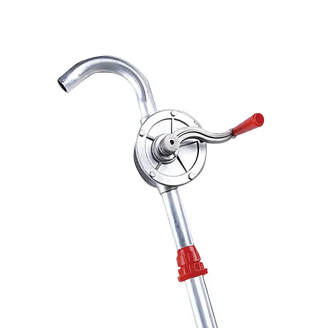High Quality Aluminum Alloy Hand Manual Rotary Barrel Pump for Fuel Diesel Transfer