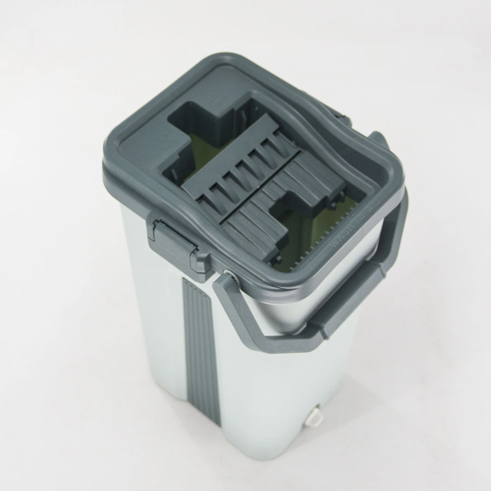 Flat Squeeze Mop and Bucket Hand Free Wringing  Pads Wet or Dry Usage on Hardwood Laminate Tile Floor Cleaning Microfiber Mop