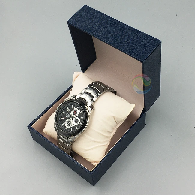 Cheap Storage Mens Leather Custom PU Leather Watch Boxes with Logo