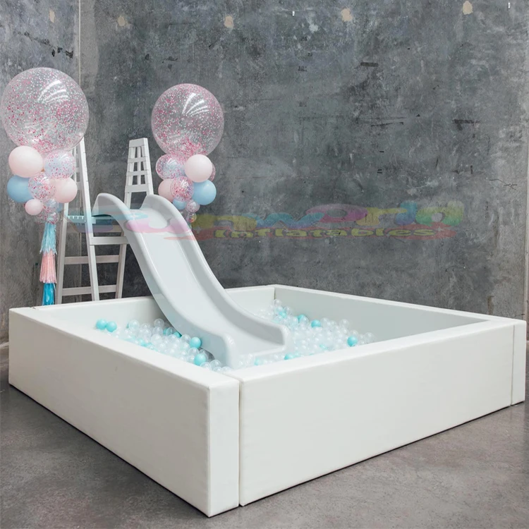 Commercial kids luxury soft play playground equipments for birthday R slide for ball pit pool