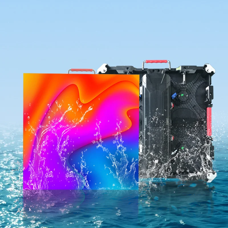 P2.91 P3.91 P4.81 Pantalla светодиодная видео стена 500x500 литье под давлением алюминиевый портативный шкаф для внутреннего наружного проката светодиодный экран дисплей