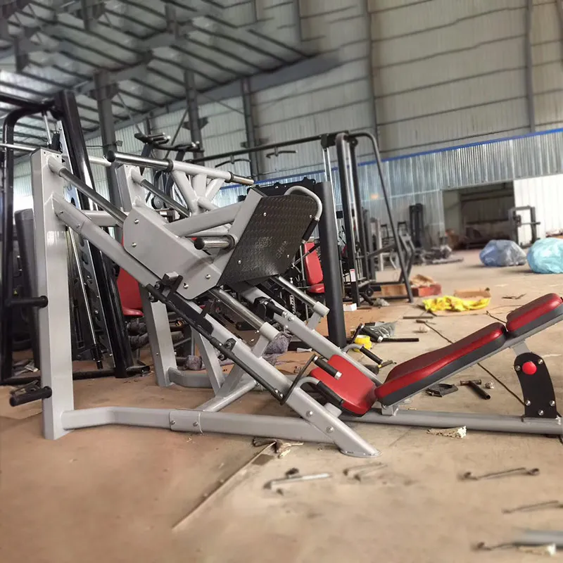 New Arrival Gym Fitness Equipment Trainer Plate Load Combo Linear Leg Press Super Hack Squat Machine For Bodybuilding