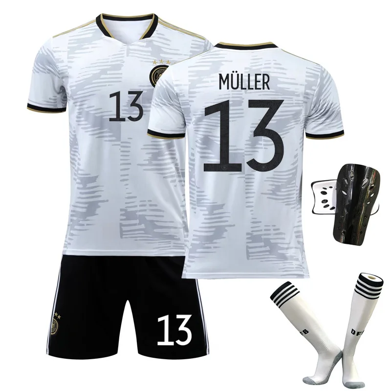 private label barcelona football joriginal child soccer jersey customized infant soccer jersey For germany national team jersey