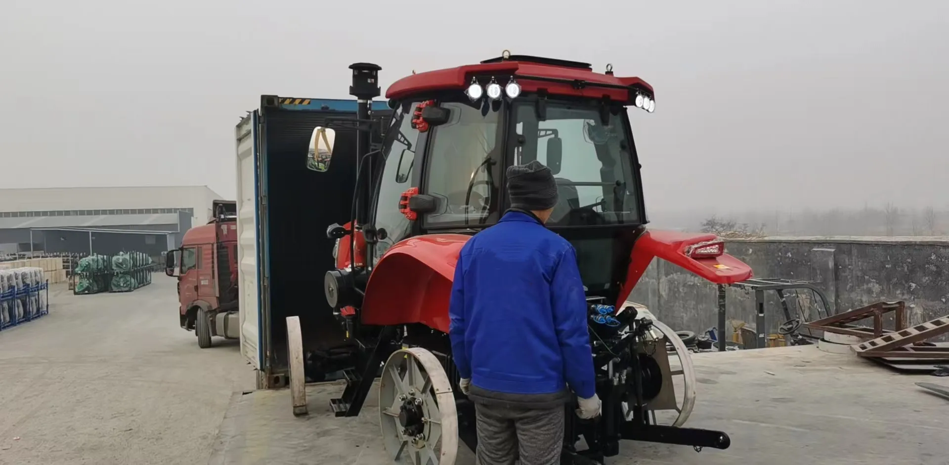 BITSMANN Farming wholesale cheap 4x4 120hp farm agriculture tractor  Malaysia manufacturers for sale