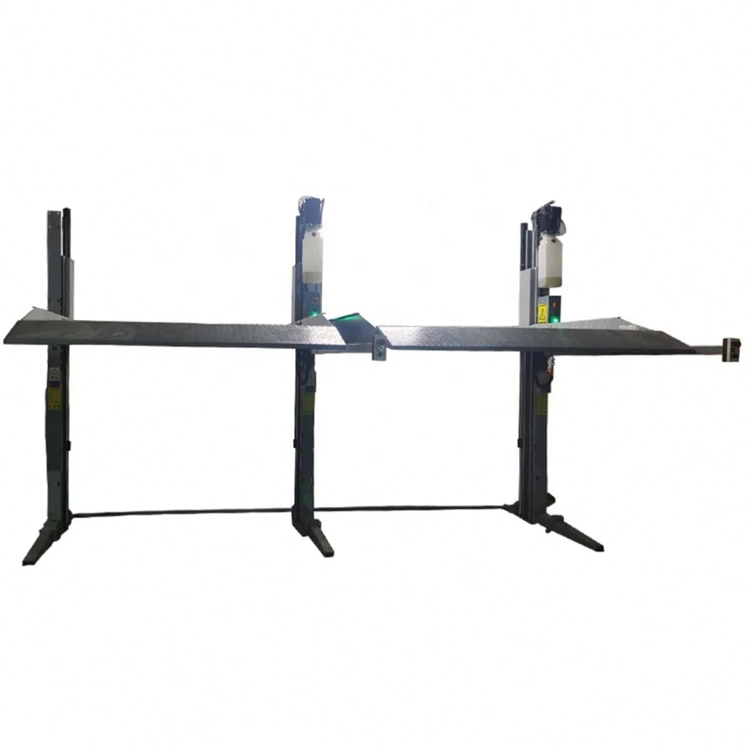 Double Level Auto Parking Equipment 2 Post Hydraulic Car Stacker Parking Lift