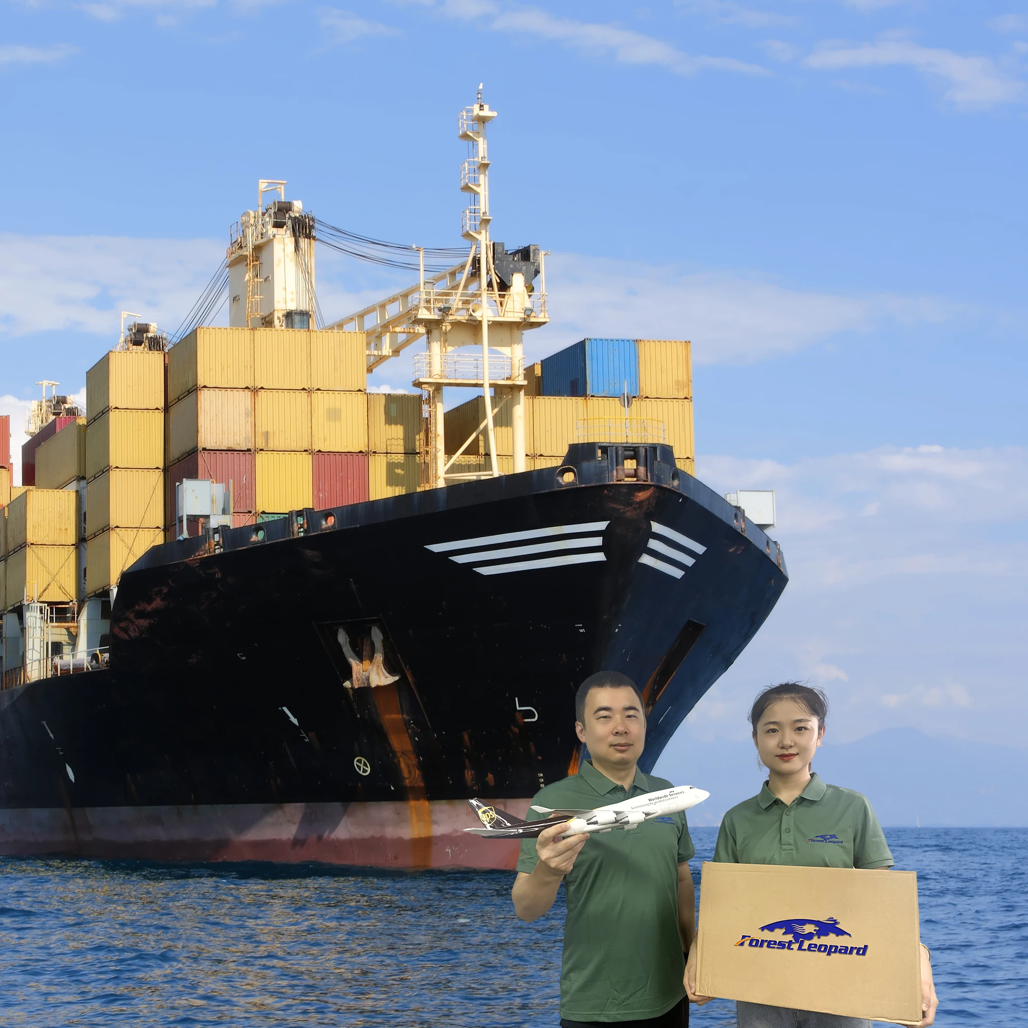 Professional delivery paper bag Ocean Shipping China To USA France Sea Freight Shipping To Door Freight Forward China