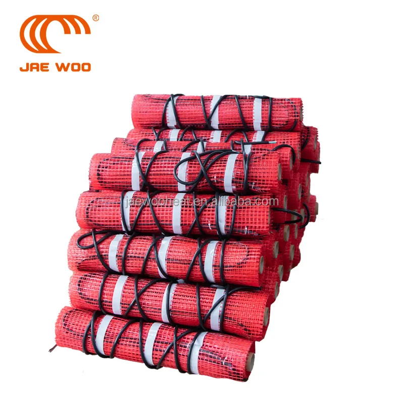 Electric Heated Floor Mat ABS PVC Modern Traditional Design Thermostat Controlled Home Hotel Bathroom Use 230V 220V Compatible