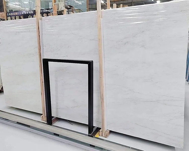 Natural Stone Greek White Oriental White Marble Slab For Indoor Bathroom Wall Floor Tile East White Marble Table Top