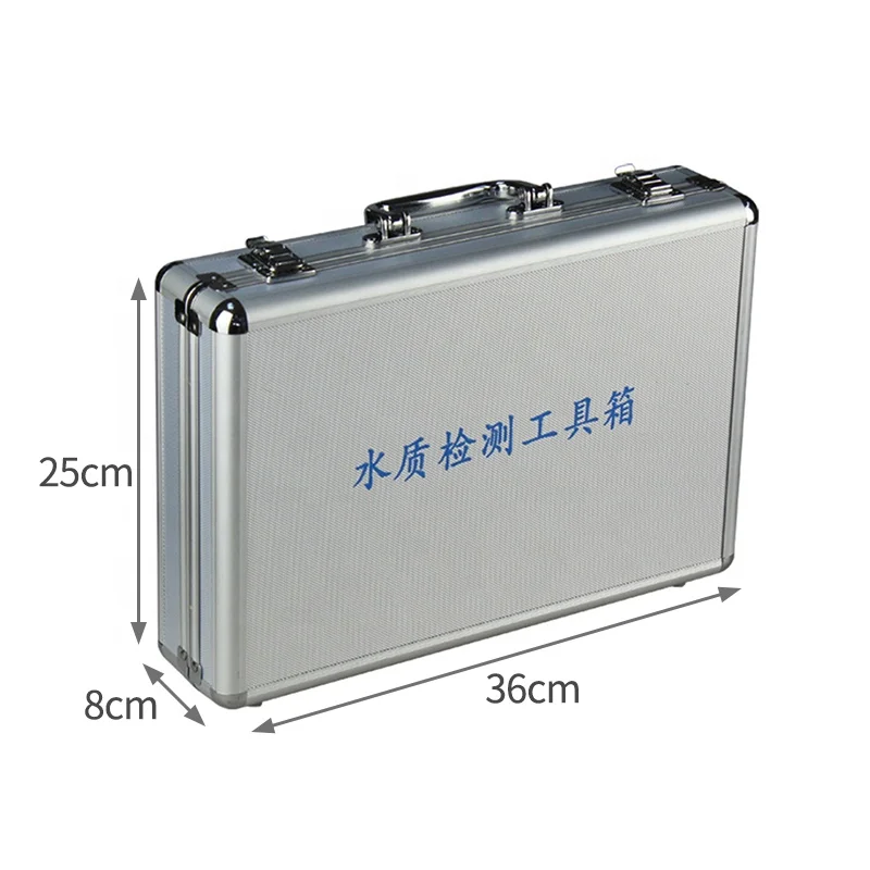 
Good quality aluminium box drinking water, aquaculture, swimming pool and aquarium test kit 