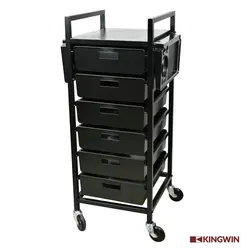 Salon hairdressing trolley hair coloring beauty equipment cart rolling