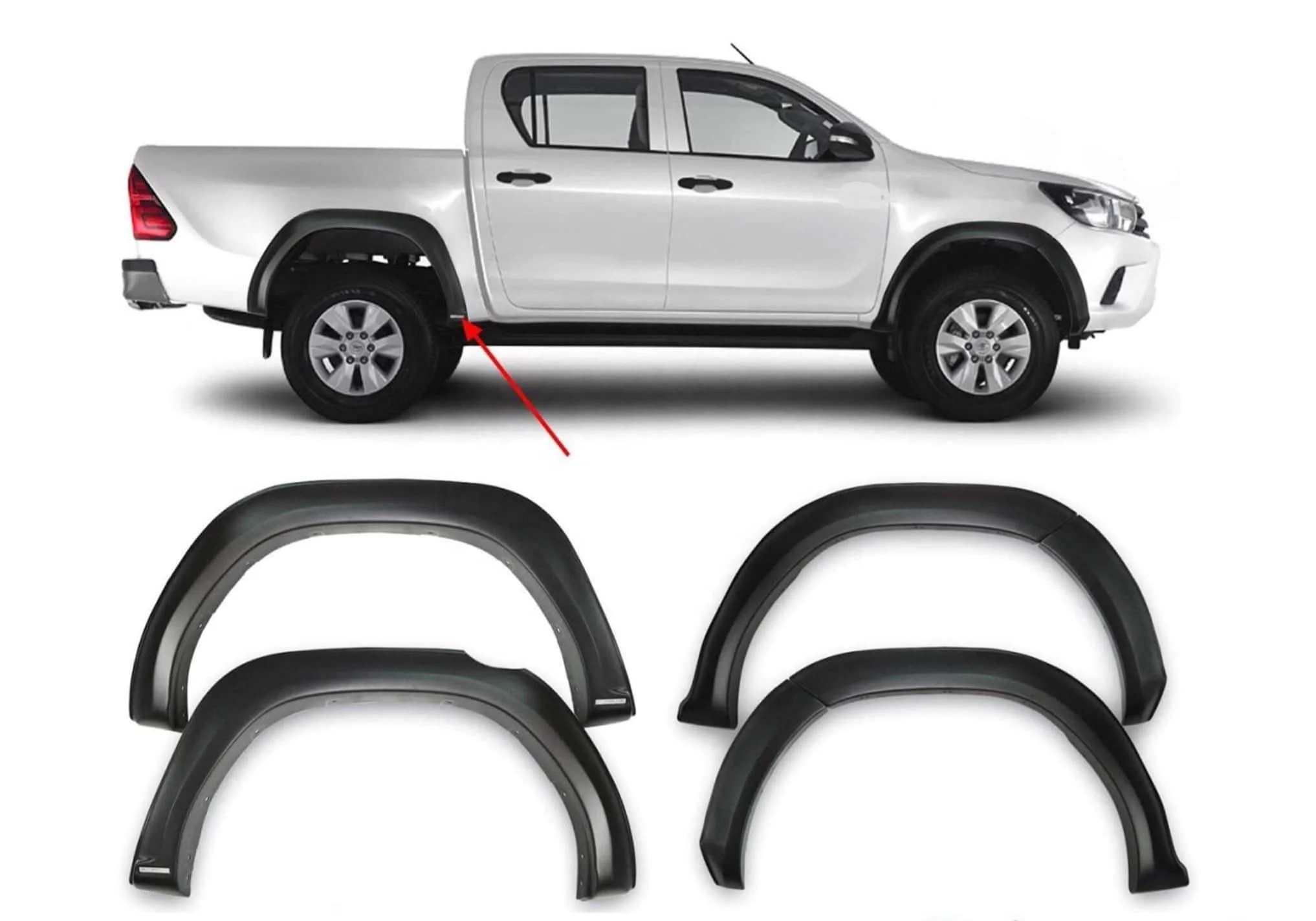 Крыло с гвоздем для Hilux Revo/Rocco 2021