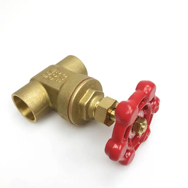 Professional Manufacturer Brass Gate Valve Welded 200 WOG Price with Long Stem