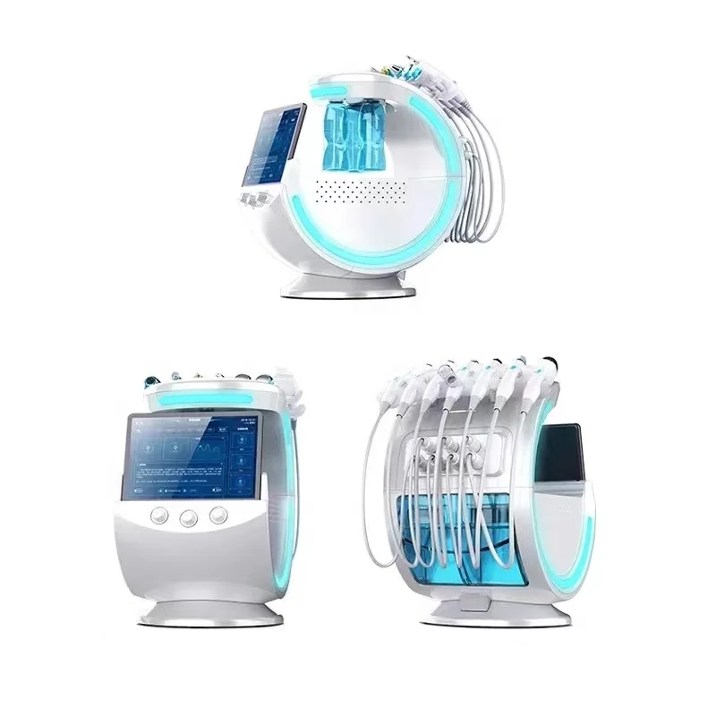 Quality New Multifunctional Facial Aqua Spa Cleaning Machine 7 in 1 H2O2 Water Oxygen Jet Peel Beauty Skin Machine Aqua Peeling