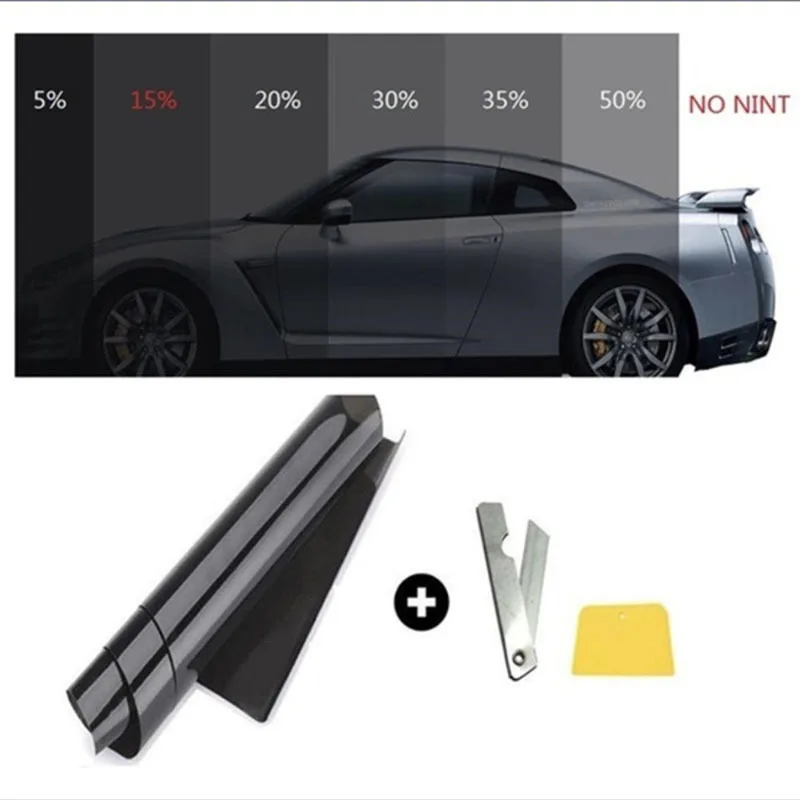 High Quality 11%VLT manufacture Solar Car Glass Sticker Nano Ceramics Window Tint Film