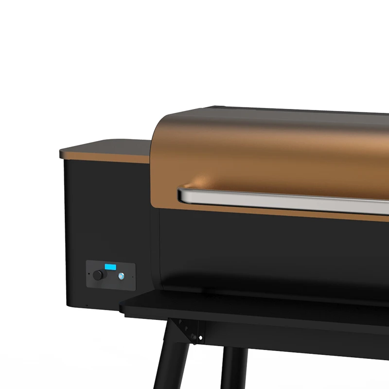 Profession ODM OEM Outdoor Garden Premium Trolley Wood Pellet Grill Smoker Barbecue Charcoal BBQ Grill