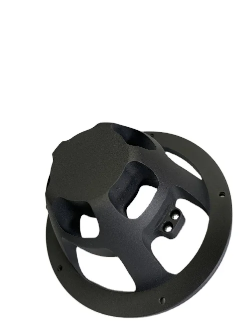 Высококачественная алюминиевая рамка динамика из нержавеющей стали черная анодированная прецизионная обработка с ЧПУ быстрое обслуживание прототипирования