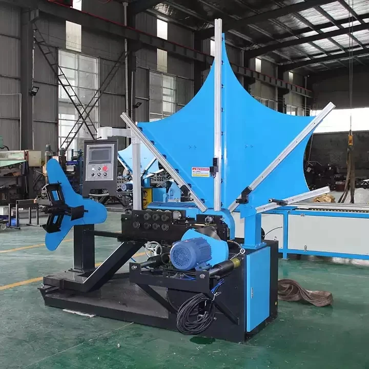 Round Spiral Helix Making Galvanized Spiro Tubeformer Machine