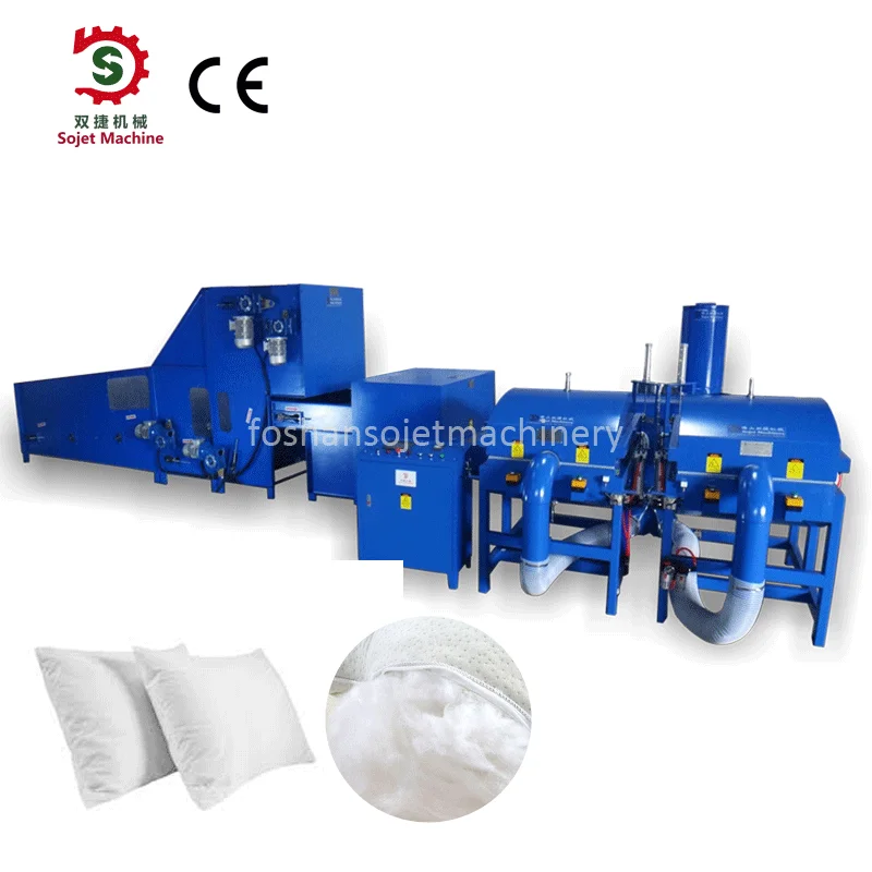 Foshan Upholstery expert for Automatic Pillow Filling Machine high production line for all fiber types
