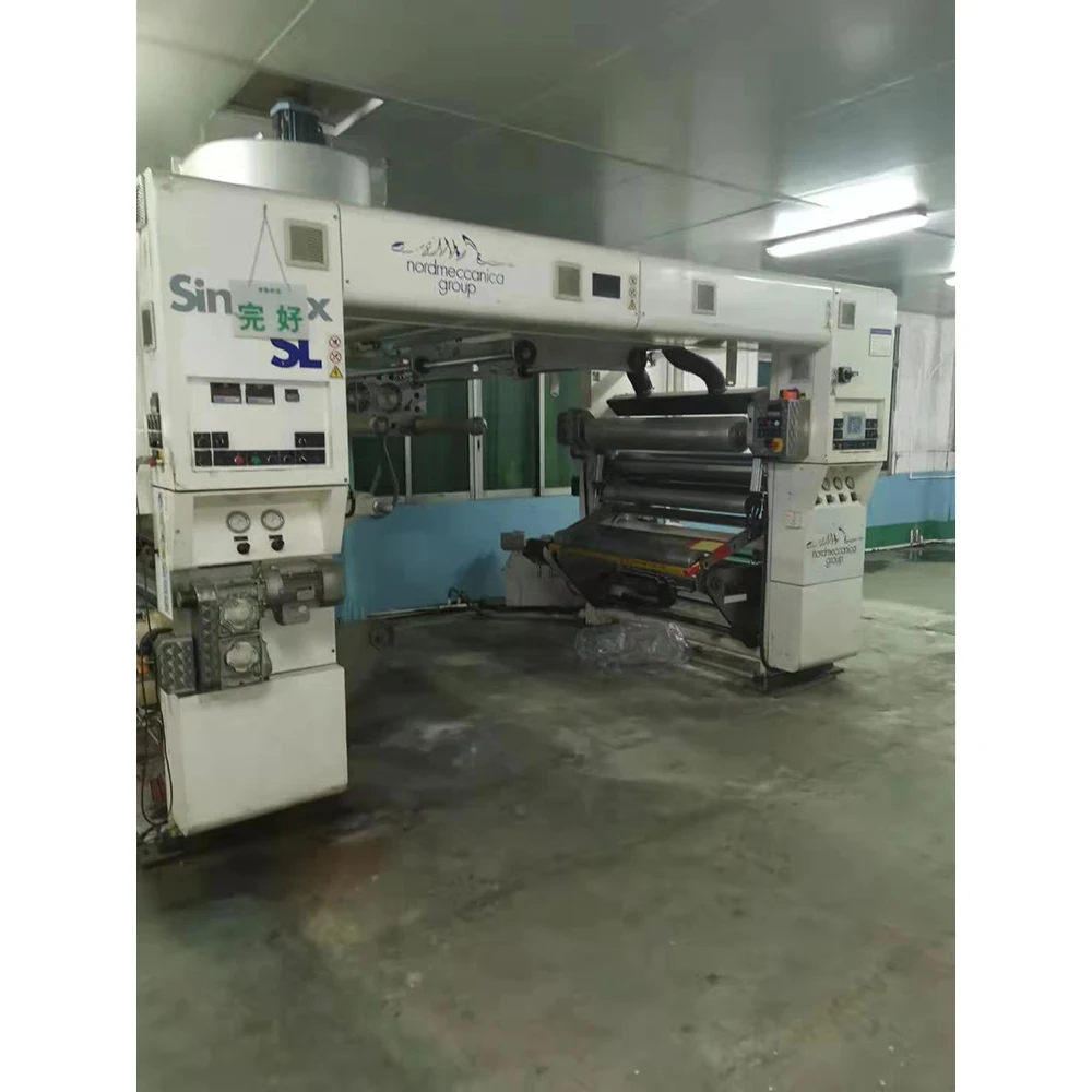 
Used solventless film laminating machine Nordmeccanica 