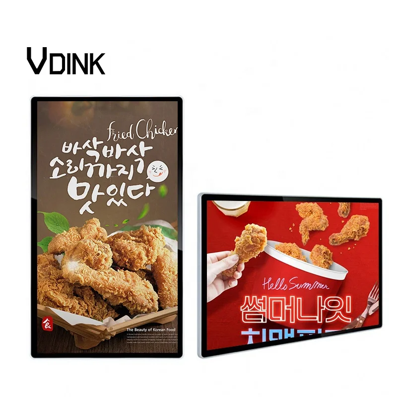 VDINK 43 Inch Totem Touch Screen Payment Kiosks ODM Led Advertising Machine Touch Kiosk Werbung Other Advertising Equipment