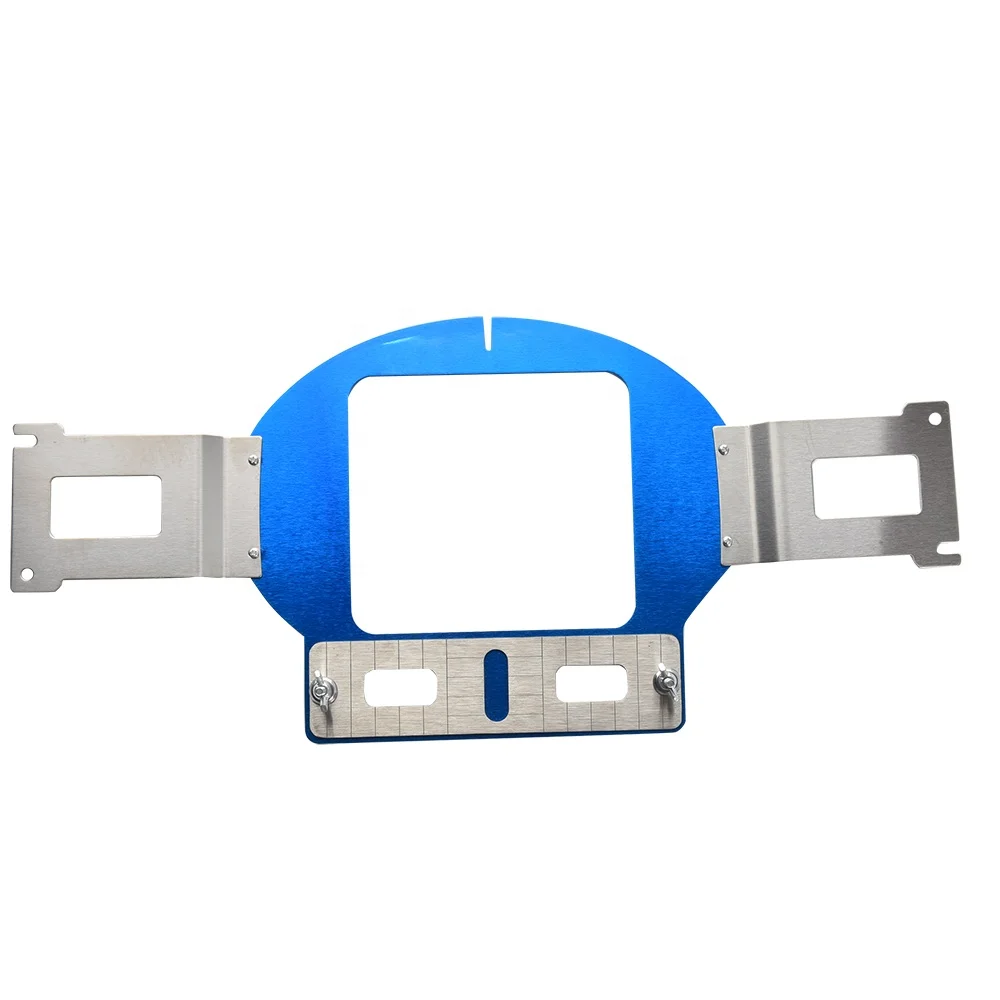 Flat Hat Hoop for Janome MB4 MB4s MB7 Embroidery Machine Metal Cap Frame
