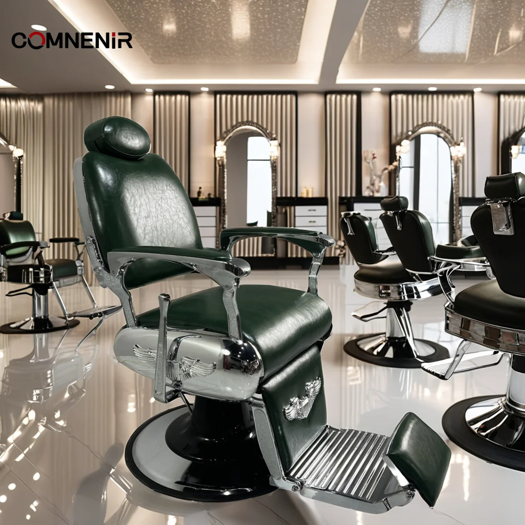 Client Reclining Beauty Hair Salon Barber Chairs for Sale Hair Salon Chair and Mirrors Customer Chairs for Nail Salon