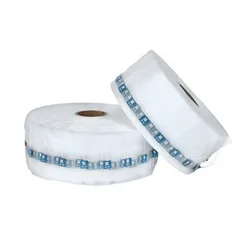 PLA Filter Mesh Roll  for triangle Tea bag packaging material with logo Biodegradable pyramid tea bag Roll with string tag