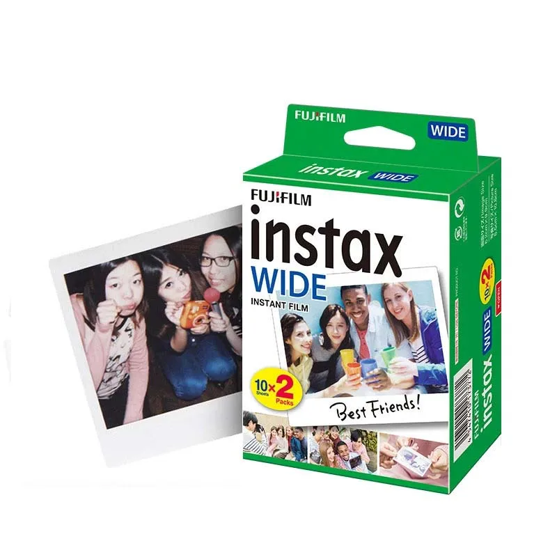 Fujifilm Photo Paper instax wide photo paper 5 inch Wide Edge Film Double Pack WIDE format wide 300 dedicated