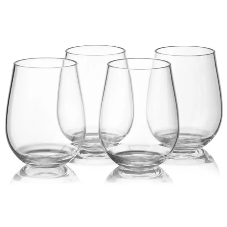 New arrival Cheap stemless wine glasses packaged in cartons; Custom tumbler red wine glass for party/bar/home