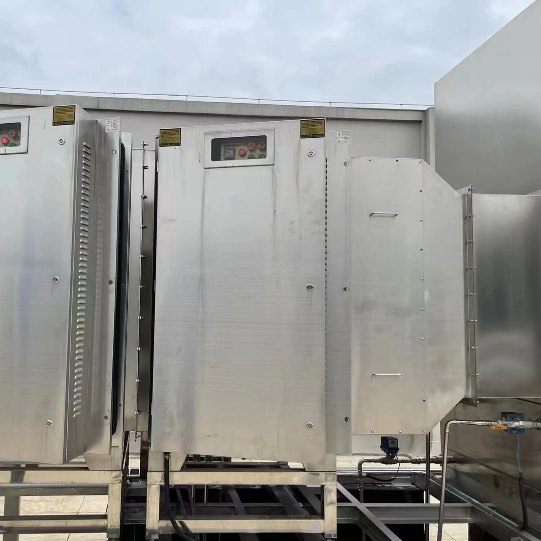 Indoor Remove Odor Air Filtration System Air Wet Scrubber Cyclone Mixing Spray Tower Factory